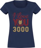 Iron Man T-Shirt: I Love You 3000 