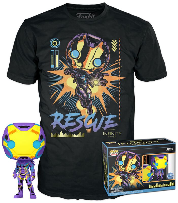 Rescue (Blacklight) - POP! & t-shirt