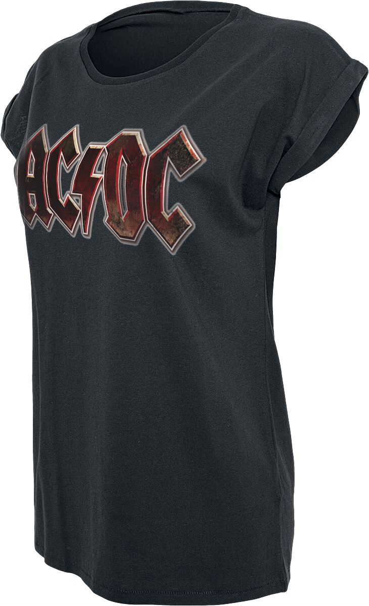 AC/DC Back In Black Graphite Heather Adult T-Shirt - Foto 7