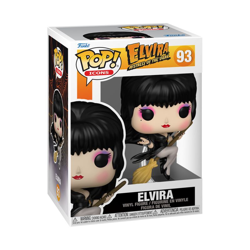 Funko POP! & Buddy: Elvira Mistress Of the Dark & Gonk - Verzamelbaar Vinyl Figuur - Cadeau Idee - Officiële Merchandise -Horror Fans - Model Figuur voor Verzamelaars en Display