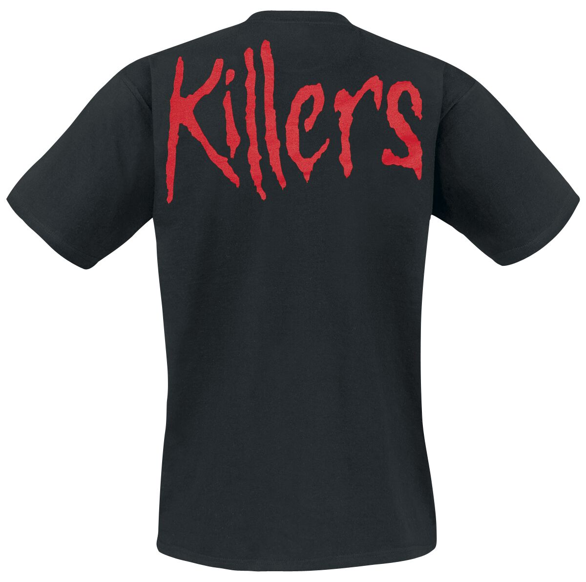 Maglietta Ufficiale Iron Maiden 'Killers' – Logo Circolare, Grigio Heather (Taglia S) By Rock Off