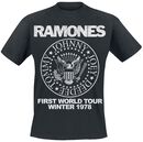 First World Tour Winter 1978, Ramones, T-Shirt
