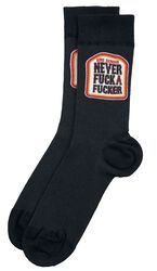 Never Fuck A Fucker Socks, King Kerosin, Socks