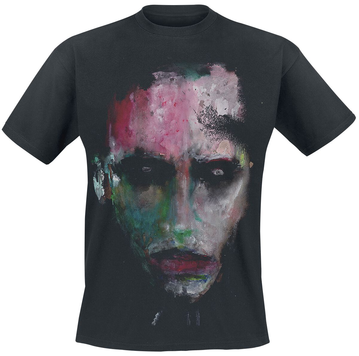 T-shirt Homme Marilyn Manson - Fruit Of The Loom - Noir - Taille XL - Occasion Très Bon état