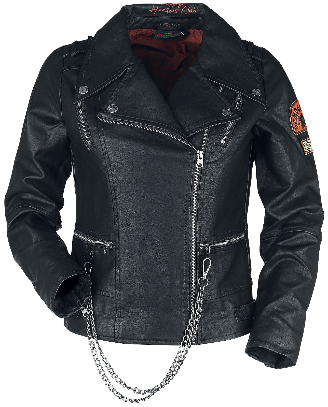 Hellfire Club Stranger Things Imitation Leather Jacket EMP
