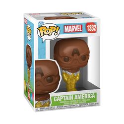 Captain America (Easter Chocolate) Vinyl Figurine 1332, Captain America, Funko Pop!