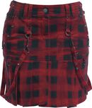 Studded Skirt, Black Premium by EMP, Short skirt