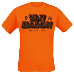 Tour 1978, Van Halen, T-Shirt