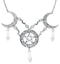 Filigree Pentagram, Gothicana by EMP, Necklace