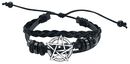 Pentagram, etNox, Leather Bracelet
