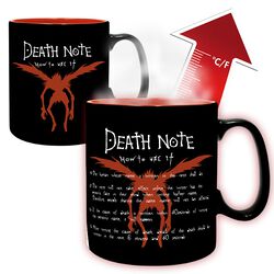 Kira and Ryuk - Mug with thermal effect, Death Note, Cup