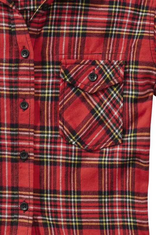 Amy Tartan Flannel Checkshirt | Brandit Flanel Shirt | EMP
