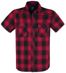 Half-Sleeve Checked Shirt, Brandit, Short-sleeved Shirt