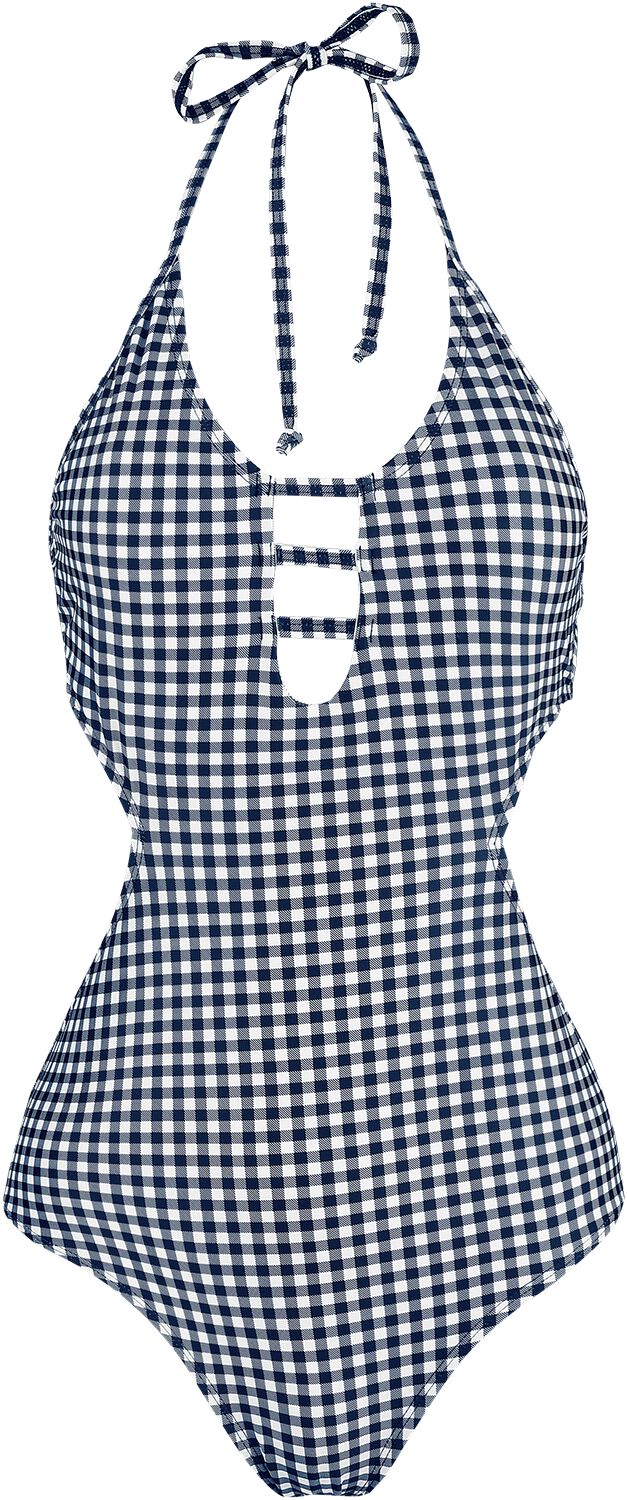Checkered Swimsuit | Fashion Victim Swimsuit | EMP