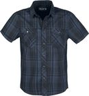 Roadstar Check, Black Premium by EMP, Short-sleeved Shirt
