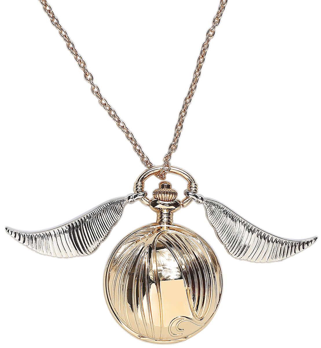 Harry Potter - Golden Snitch - Necklace Watch - Gold-coloured