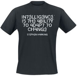 Intelligence Is The Ability To Adapt To Change, Slogans, T-Shirt