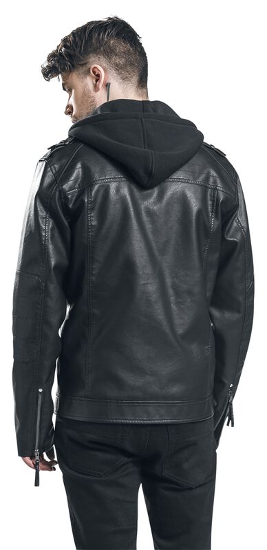 Emp Riddler Jacket Good Riddance | RED by EMP Faux Leather Jacket | EMP