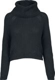 Ladies Short Turtleneck Sweater, Urban Classics, Knit jumper