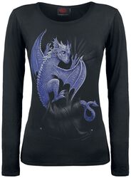 Pocket Dragon, Spiral, Long-sleeve Shirt