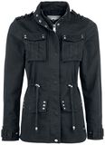 Studded Biker Style, Black Premium by EMP, Between-seasons Jacket