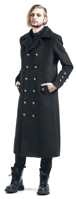 Classic Military Coat | H&R London Winter Coat | EMP