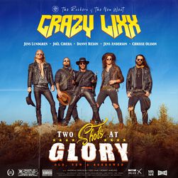 Two shots at glory, Crazy Lixx, CD