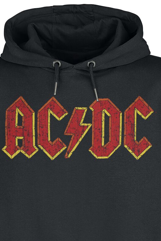 Amplified Collection Logo Dark Night AC/DC Hoodie EMP