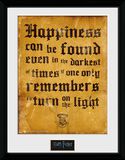 Happiness, Harry Potter, Framed Image
