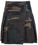 Highland Farewell, Black Premium by EMP, Short skirt