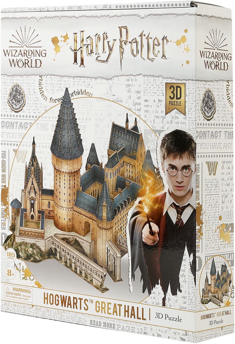 Hogwarts Great Hall 3d Puzzle Harry Potter Puzzle Emp