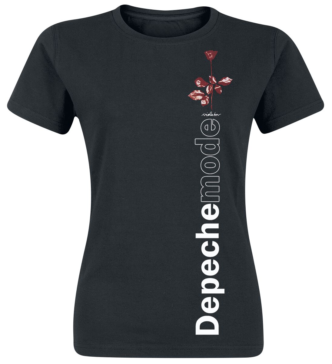 Violator Side Rose | Depeche Mode T-Shirt | EMP
