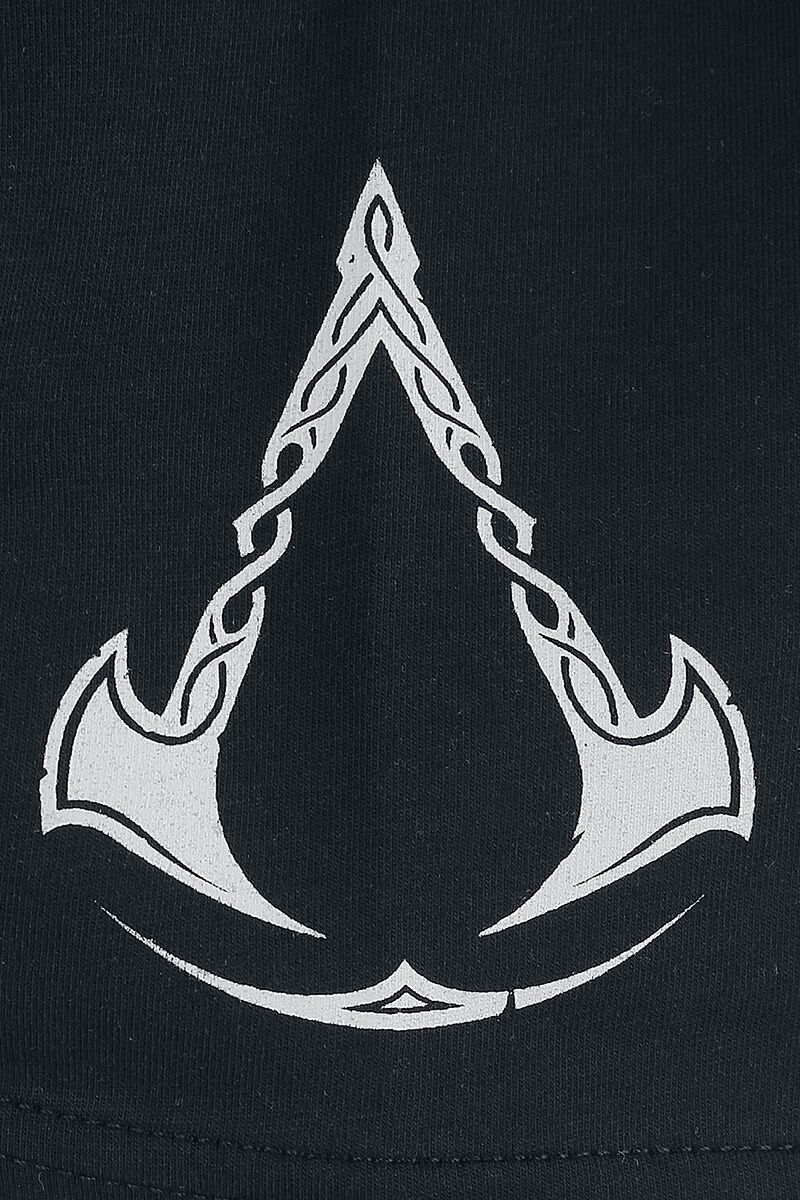 Valhalla - Logo & Raven | Assassin's Creed T-Shirt | EMP