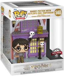 Harry Potter with Eeylops Owl Emporium (Pop! Deluxe) Vinyl Figure 140, Harry Potter, Super Pop!