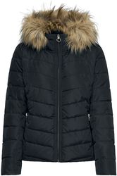 Newellan Quilted Hood Jacket, Only, Winter Jacket