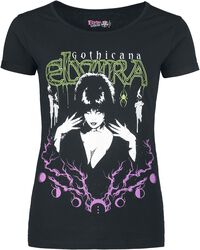 Gothicana X Elvira T-Shirt, Gothicana by EMP, T-Shirt