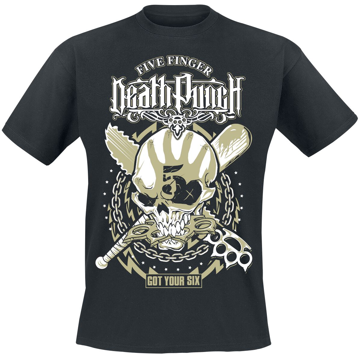 Got Your Six Bootleg Five Finger Death Punch T-Shirt EMP