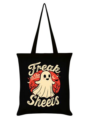"Freak In The Sheets" Fabric bag black by Halloween (Fun), view 1