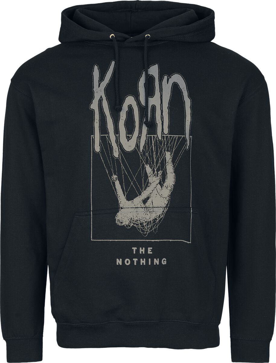 Pullover Hoodie Korn Zip Up Hoodie Adidas X Korn Embroidered Black