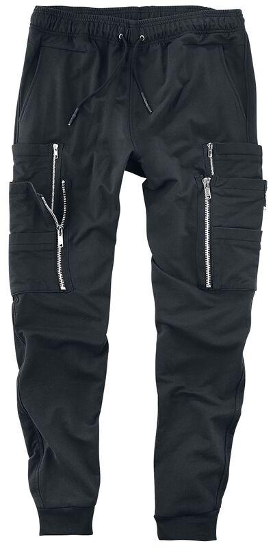 Cargo trousers with zipper details