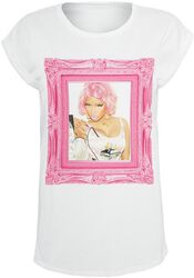Pink Baroque Frame, Nicki Minaj, T-Shirt