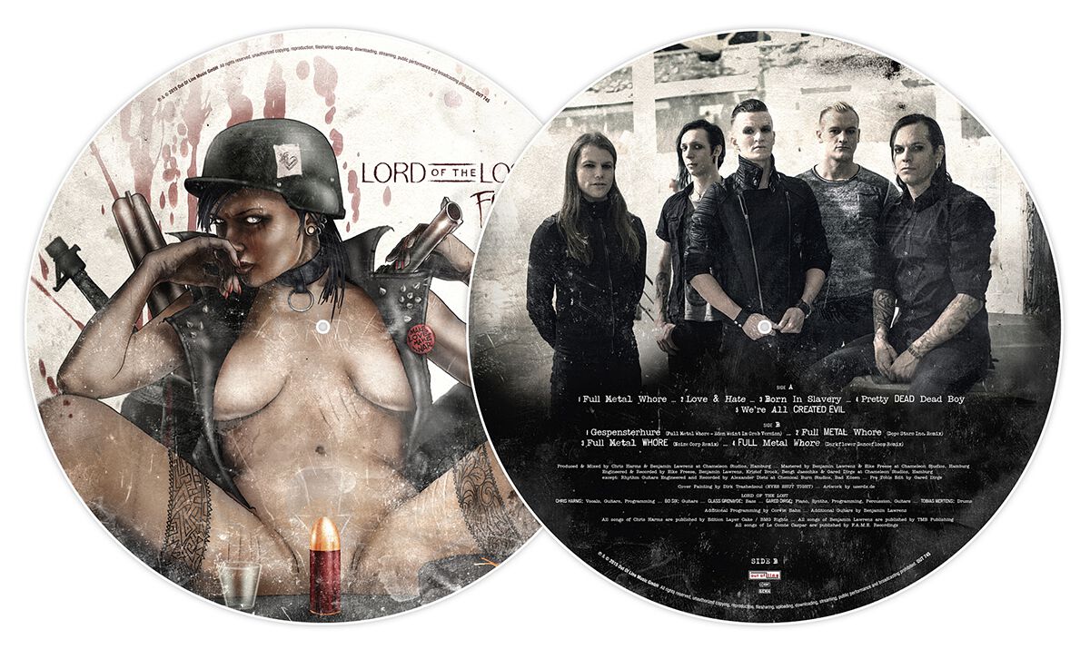 Full Metal whore Lord Of The Lost LP EMP