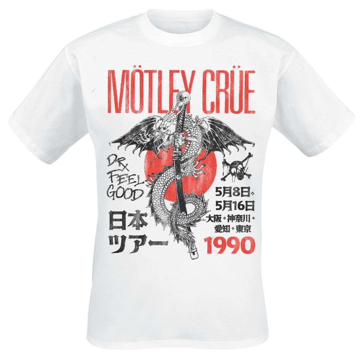 Japanese Feelgood Tour Mötley Crüe T-Shirt EMP