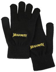 Logo, Megadeth, Full-fingered gloves