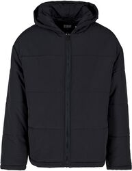 Hooded Block Puffer Jacket, Urban Classics, Winter Jacket