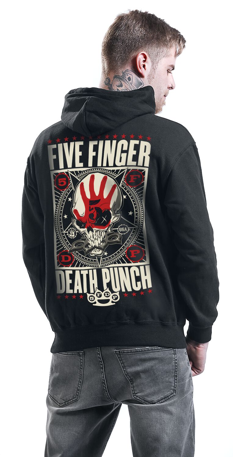 FIVE FINGER DEATH PUNCH: La Prima Foto Ufficiale Col Nuovo Chitarrista Andy James - Foto 8