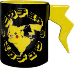 Pikachu lightning - 3D mug, Pokémon, Cup