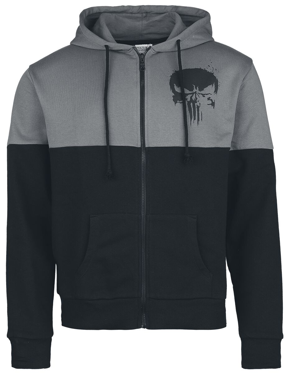Hoodie Punisher Vetement Skull The Punisher Sweat-shirt Zippé à