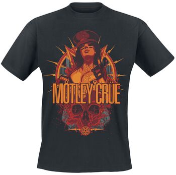 Mötley Crüe - Girls Girls Girls Tracklist T-Shirt Officiel