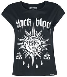 T-shirt with Sun and Moon Print